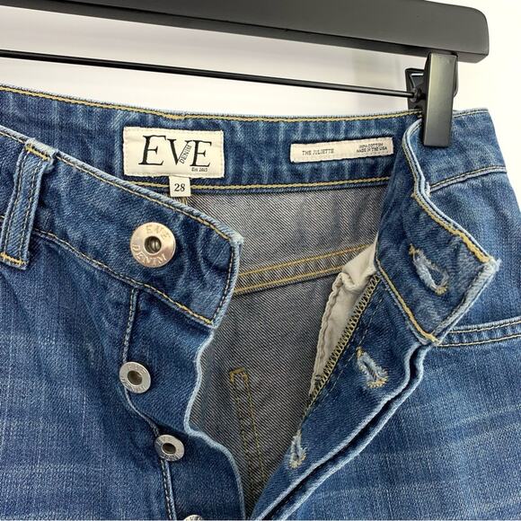 EVE DENIM The Juliette Straight Leg Denim Jeans 28 - Picture 5 of 10